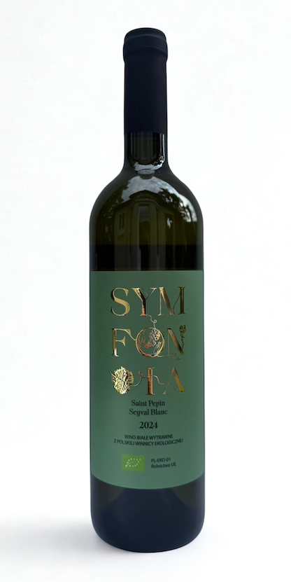 Wino białe Saint Pepin & Seyval Blanc 2024 – Winnica Eco Symfonia